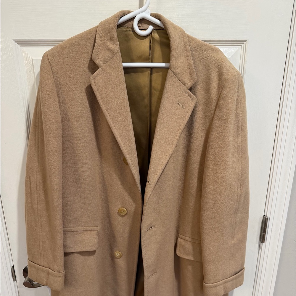Vintage Cashmere Trench Coat Richmond Brothers